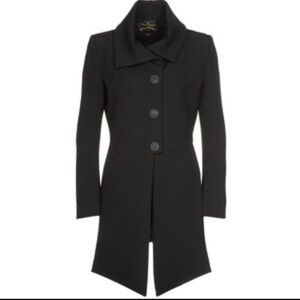 Vivienne Westwood Black Tailored Wool Coat